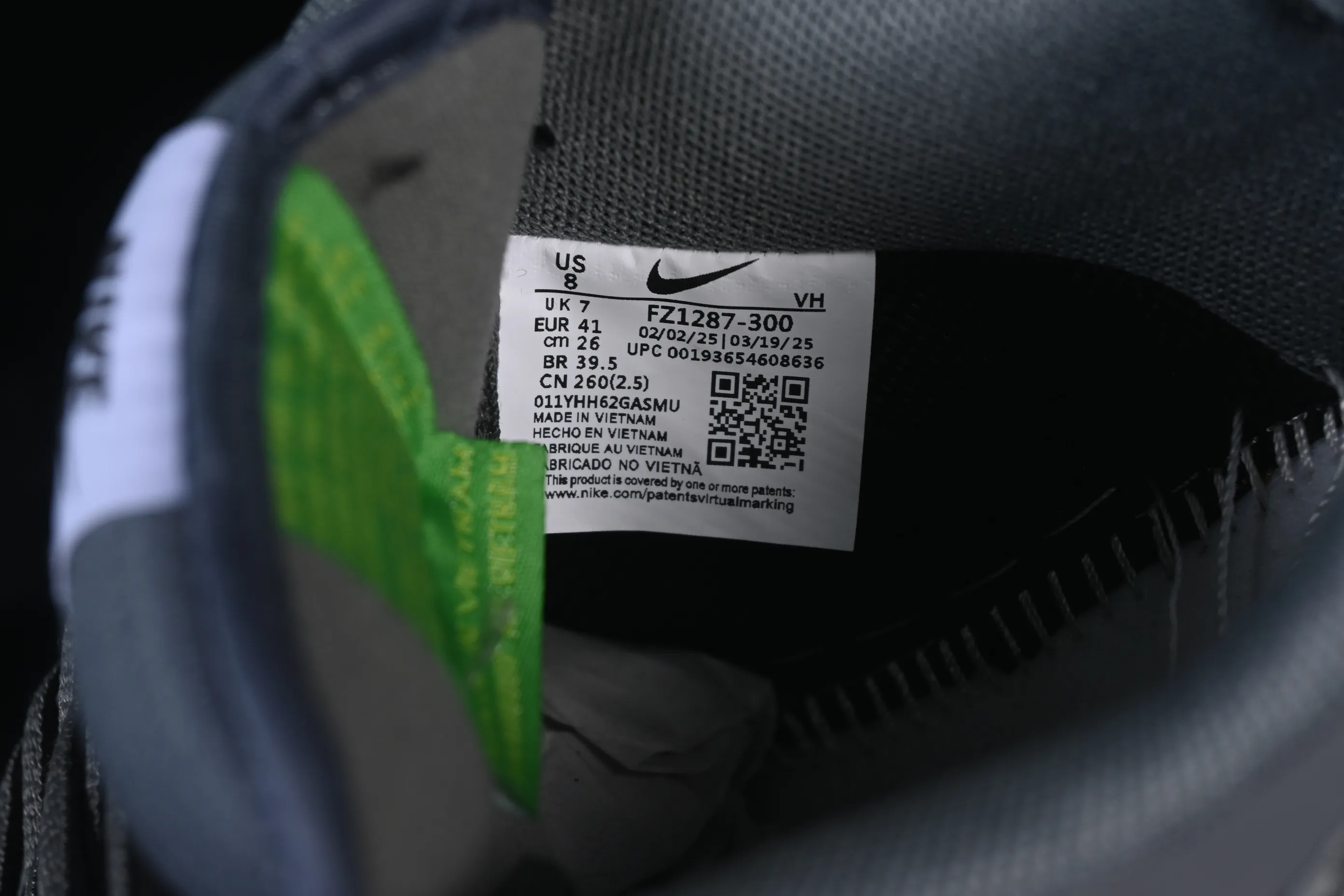 All categories Nk SB Dunk series Nk SB Dunk Low low-top sneakers Nike SB Dunk Low suede gray raw rubber SB low-top casual sneakers FZ1287-300
